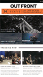 Mobile Screenshot of outfrontmagazine.com